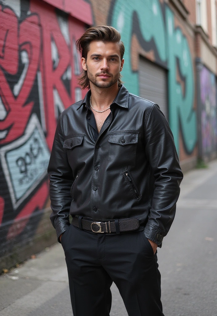 21 Korean Hairstyles for Men: Stylish Looks to Elevate Your Game - 21. The Modern Mullet