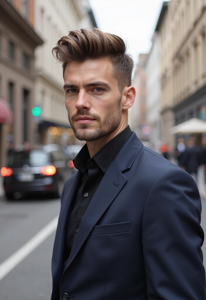 21 Korean Hairstyles for Men: Stylish Looks to Elevate Your Game - 6. The Quiff