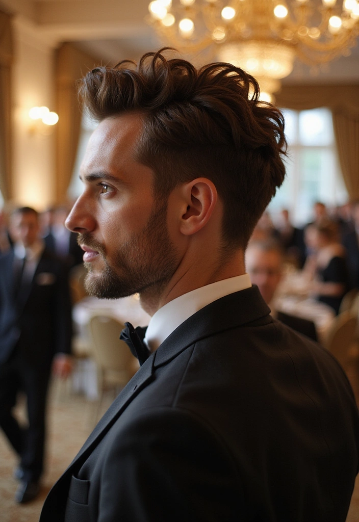 20 Twist Hairstyles For Men - 10. Twisted Crown
