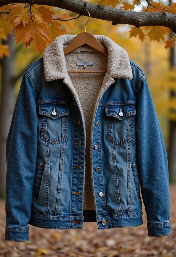 21 Denim Jackets for Men in 2025 That Are Making a Comeback! - 21. Denim Jackets with Quilted Lining