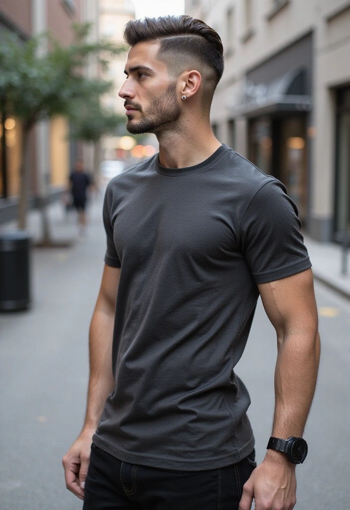 22 Slicked-Back Hairstyles For Men - 3. Undercut Slick Back