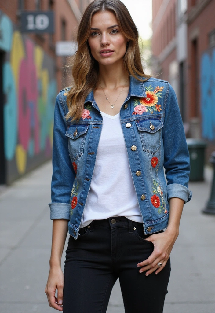 21 Denim Jackets for Men in 2025 That Are Making a Comeback! - 4. Statement Denim Jackets