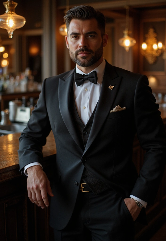 21 Best Color Combinations for Men's Clothing - 4. Black and Gold