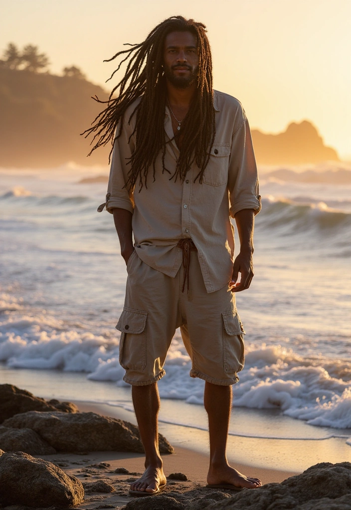 21 Best Dreadlocks Styles for Men: Different Types of Dreads - 3. Long Dreadlocks