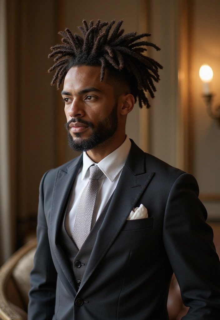 21 Best Dreadlocks Styles for Men: Different Types of Dreads - 21. Dreadlock Crown