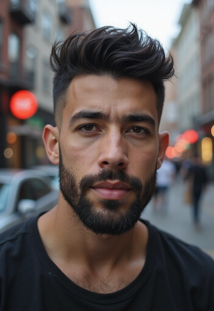 21 Skin Fade Haircuts for Men - 18. Disconnected Fade