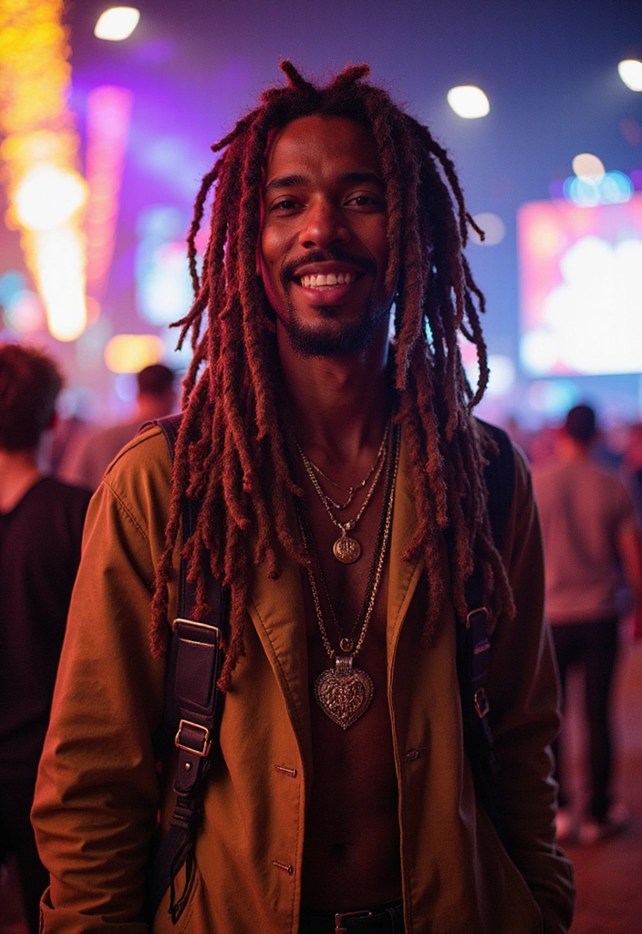 21 Best Dreadlocks Styles for Men: Different Types of Dreads - 14. Faux Dreadlocks