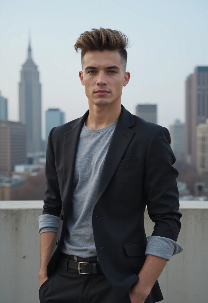 21 Proven Mullet Styles for Men - 3. The Modern Mullet