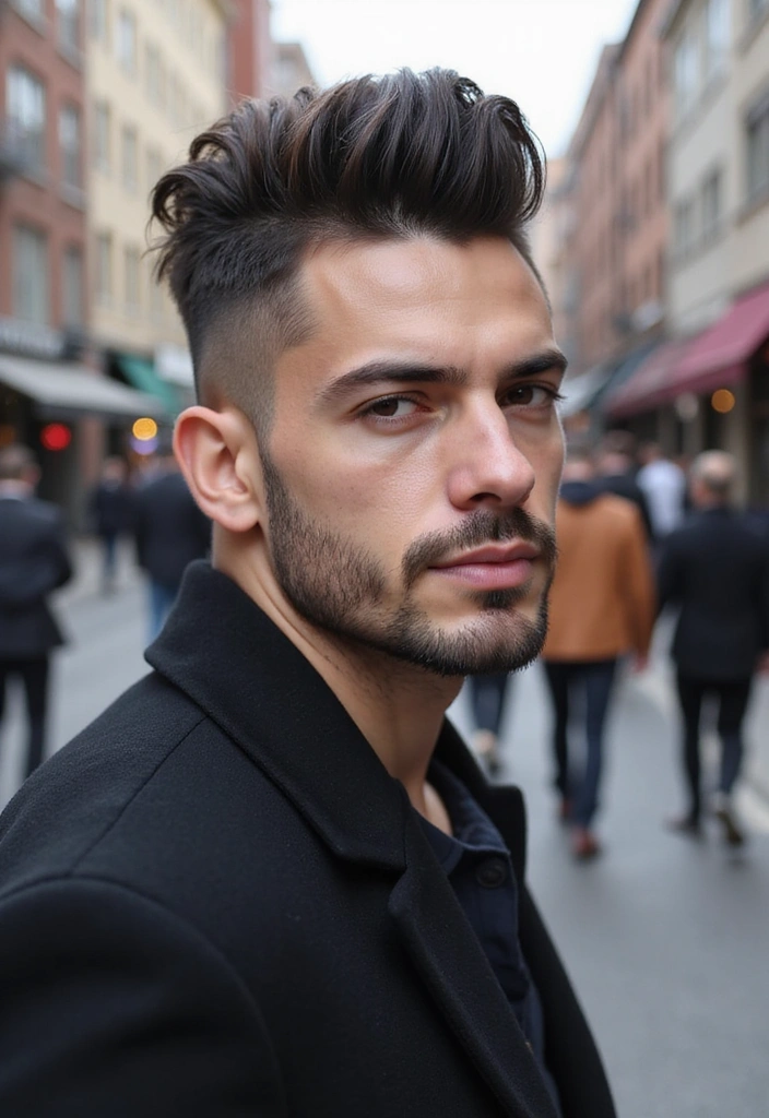 21 Skin Fade Haircuts for Men - 5. High Skin Fade