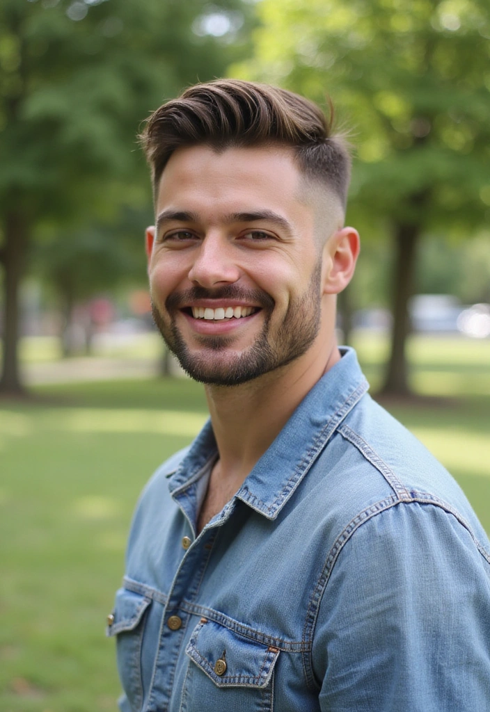 21 Korean Hairstyles for Men: Stylish Looks to Elevate Your Game - 15. The Classic Caesar Cut