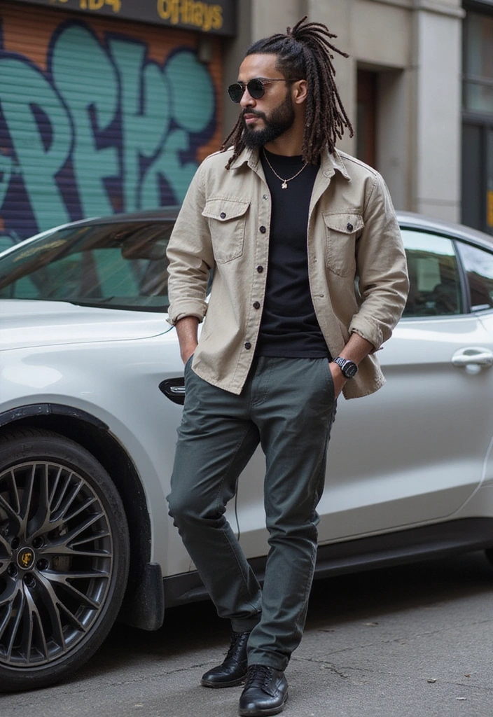 21 Best Dreadlocks Styles for Men: Different Types of Dreads - 16. Dreadlocks with a Fade