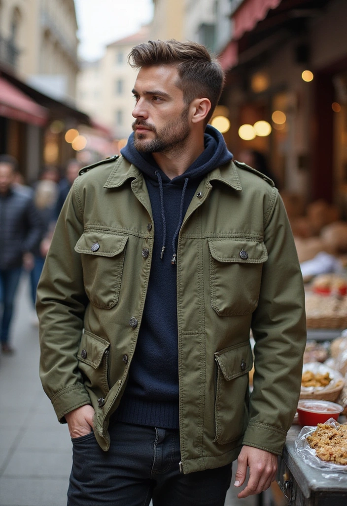 21 Types of Jackets for Men In 2025 - 6. Utility Jacket