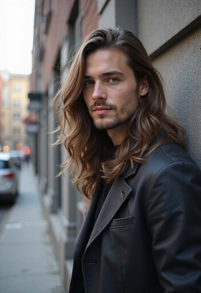 21 Korean Hairstyles for Men: Stylish Looks to Elevate Your Game - 8. The Long Layered Cut