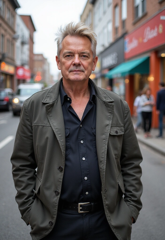 Top 21 Haircuts for Older Men: Style Tips You Can't Miss! - 21. The Modern Mullet