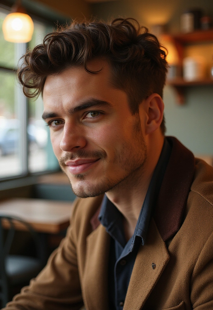 20 Twist Hairstyles For Men - 20. Twists with a Retro Vibe