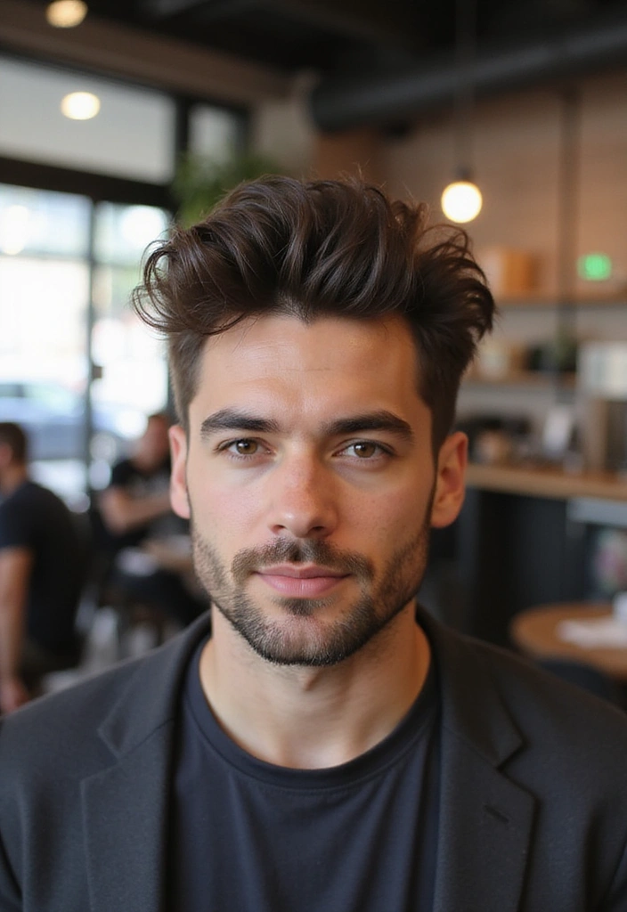 21 Korean Hairstyles for Men: Stylish Looks to Elevate Your Game - 4. The Fade with Long Top