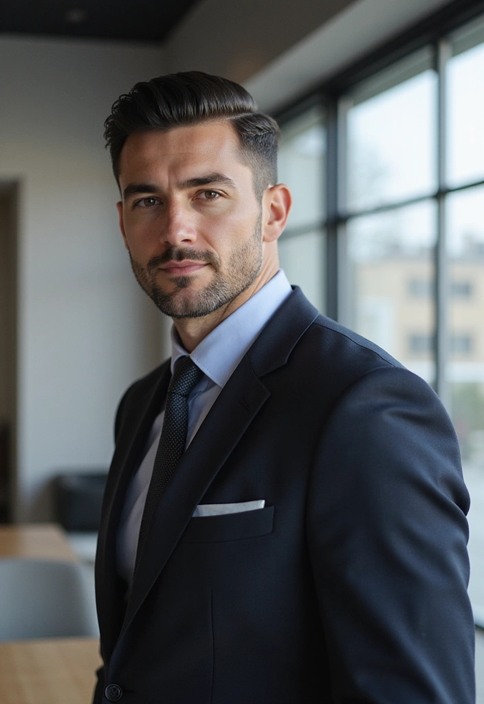 21 Hair Colors for Men to Look Stylish and Trendy Now - 7. Midnight Black