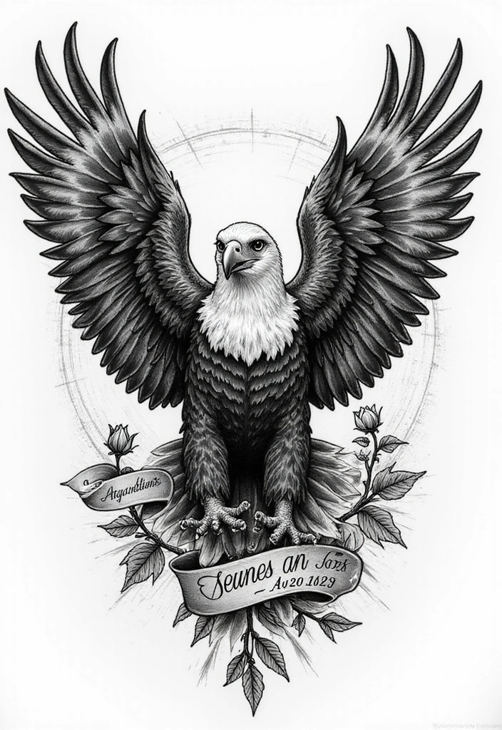Eagle Tattoo Meaning and Placement Ideas for Men - Eagle Tattoo Designs with Personal Touches
