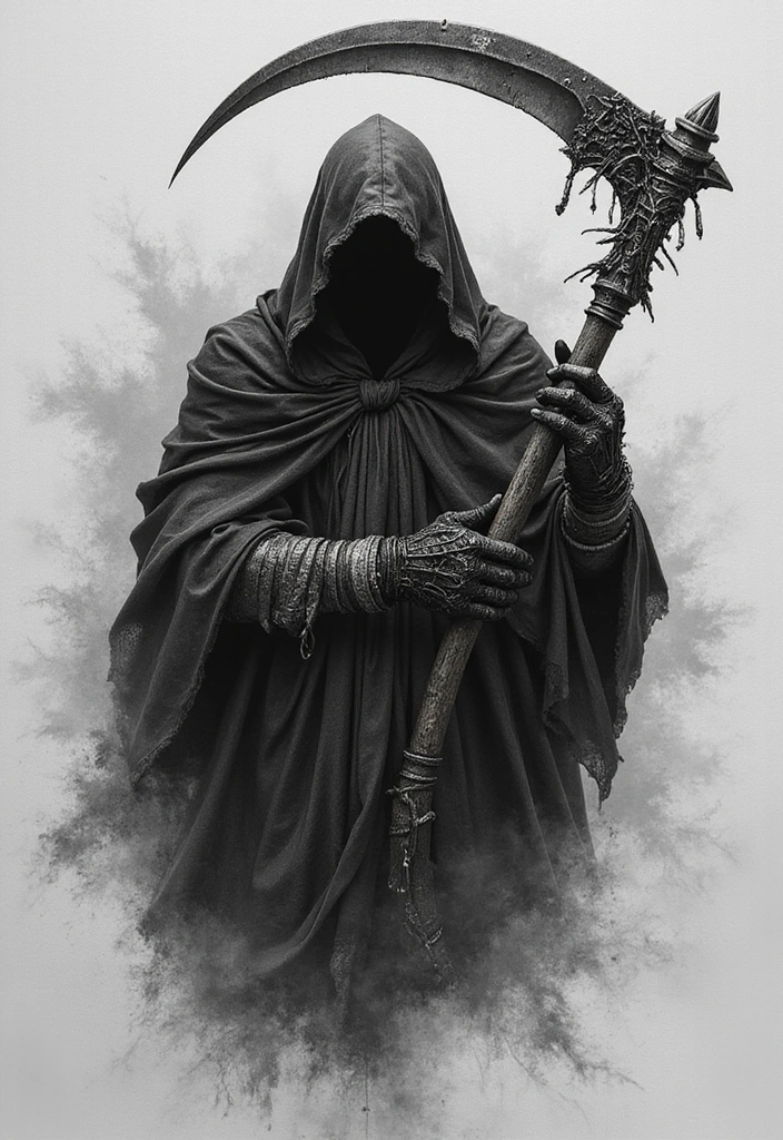 15 Goth Tattoo Ideas Symbolizing Rebellion & Individuality - 5. Grim Reaper Tattoos