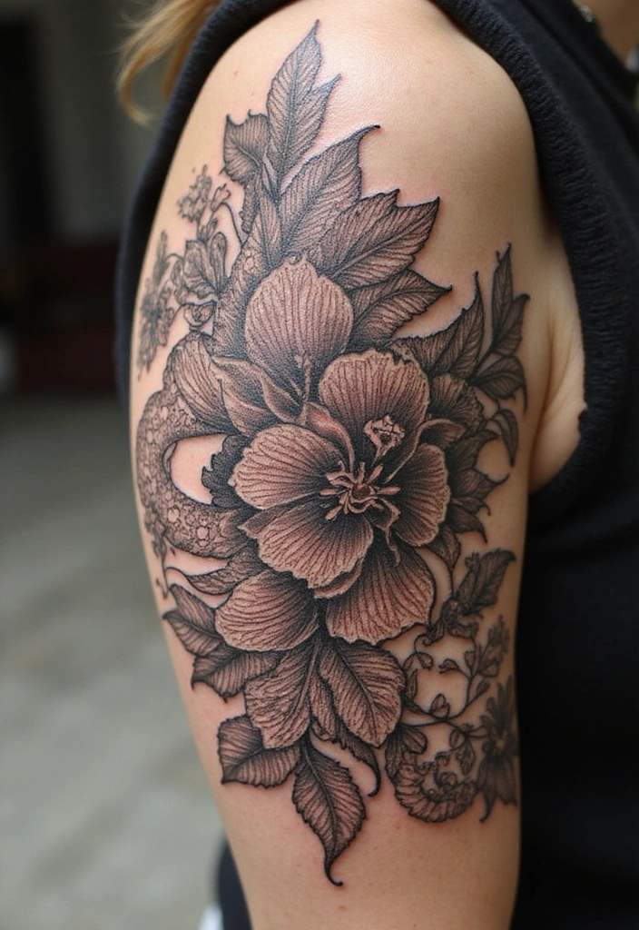 15 Goth Tattoo Ideas Symbolizing Rebellion & Individuality - 3. Lace and Filigree