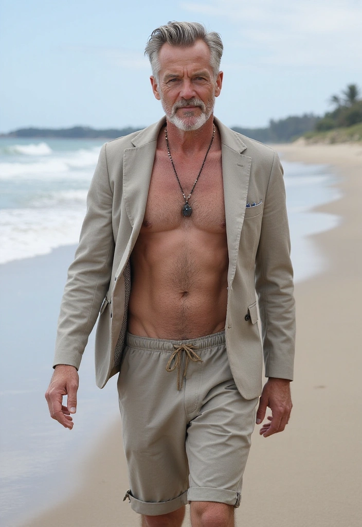 21 Beach Hairstyles For Older Men - 9. The Modern Quiff