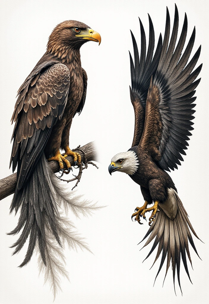 Eagle Tattoo Meaning and Placement Ideas for Men - Eagle Tattoo Styles: Classic vs. Contemporary