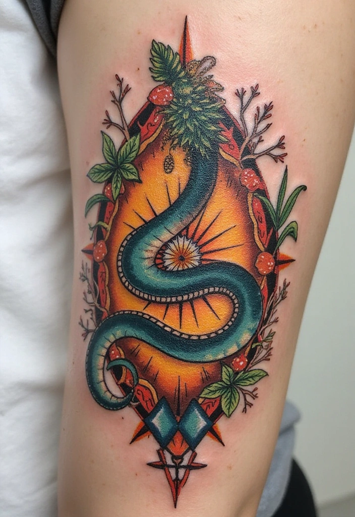 Snake Tattoos for Men and What They Symbolize - Snake Tattoos Reflecting Personal Growth