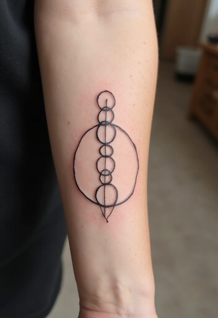 21 Amazing Polynesian Forearm Tattoo Idea Designs And Meanings - 19. The Balance Symbol
