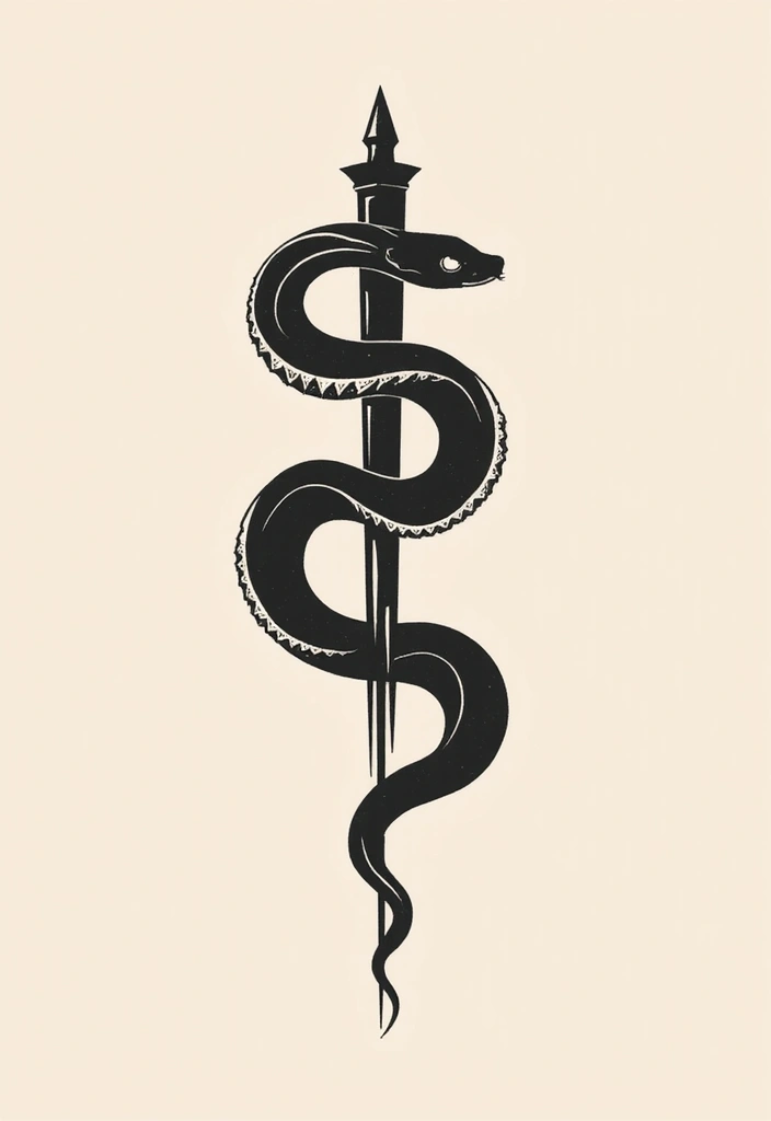 Snake Tattoos for Men and What They Symbolize - Geometric Snake Tattoos: Modern Aesthetic