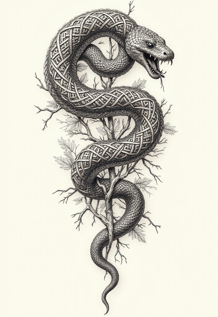 Snake Tattoos for Men and What They Symbolize - Celtic Snake Tattoos: Heritage and Culture