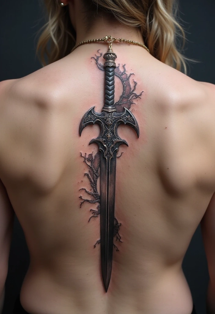 15 Creative Blade Tattoo Ideas, Designs, And Meanings - 9. Fantasy-inspired Blade